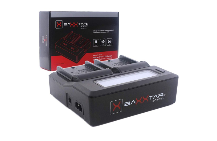 Baxxtar PRO - LCD Dual Lader für NP-F550/F930