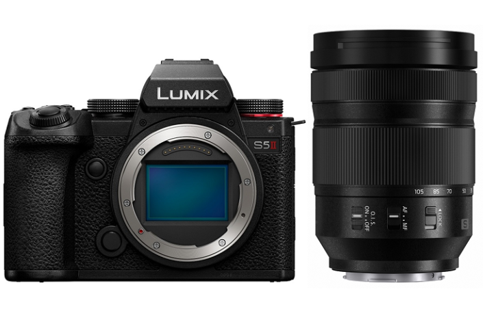 Panasonic Lumix S5II Kit inkl. S 24-105mm /F4 300€ Sofortrabatt bereits abgezogen!
