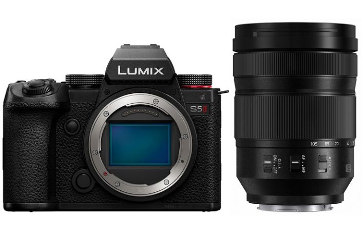 Panasonic Lumix S5II Kit inkl. S 24-105mm /F4 300€ Sofortrabatt bereits abgezogen!