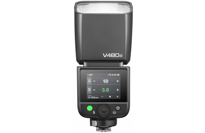Godox V480 F - Blitz mit Akku für Fujifilm