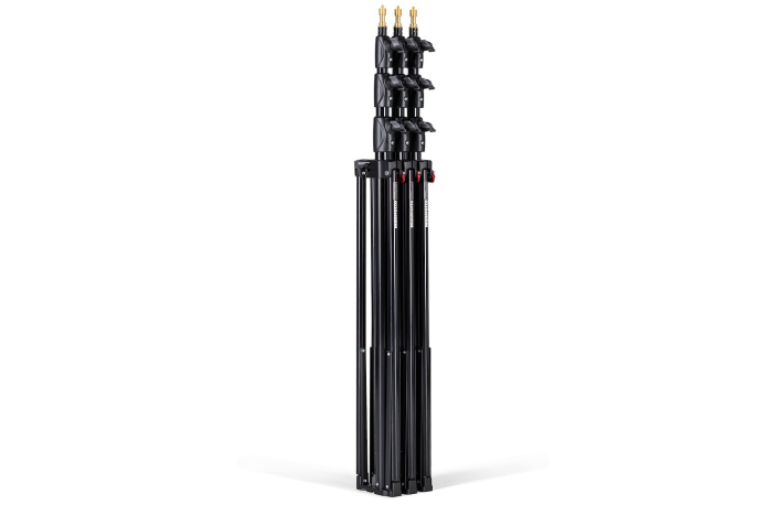 Manfrotto 3er-Set Lampenstativ Master schwarz mit Luftfederung