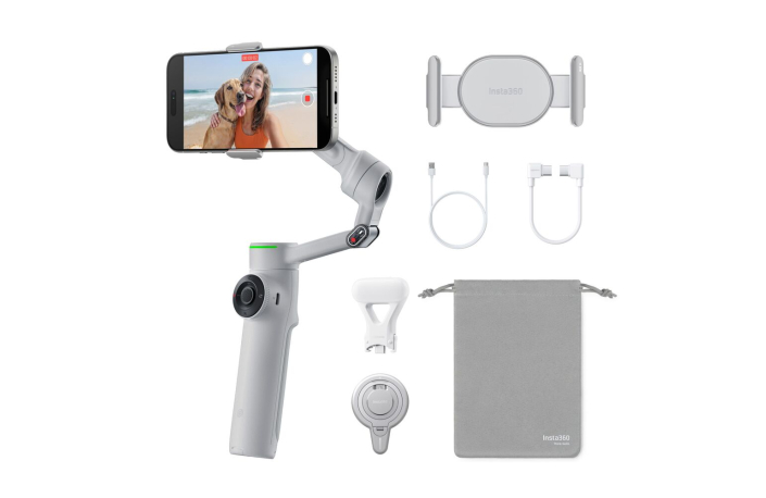 Insta360 Flow 2 Pro Creator Bundle, hellgrau