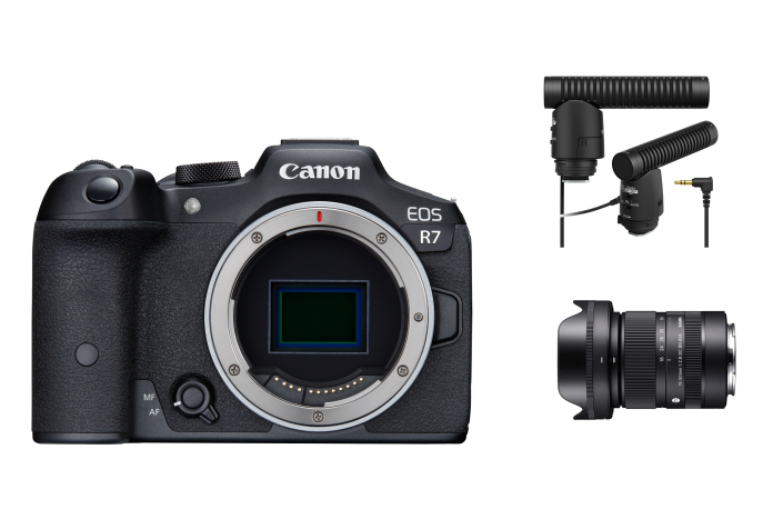 Canon EOS R7 + Sigma  AF 18-50mm F2.8 DC DN + Canon Mikro DM-E1