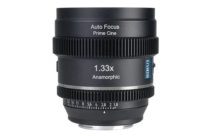 Sirui 20mm T1.8 1.33X S35 AF Anamorphic Lens (E mount, Neutral Flare)