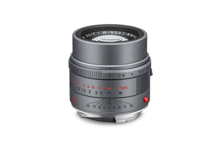 Leica Objektiv 11160 APO-Summicron-M 1:2/50 ASPH., metallgrau lackiert