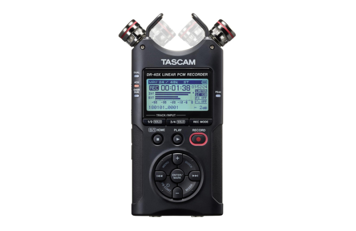 Tascam DR-40X 4-Spur-Audiorecorder und USB-Interface