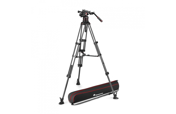 Manfrotto Nitrotech 612 & CF Fast Doppelrohr-Stativ Carbon MVK612TWINFC