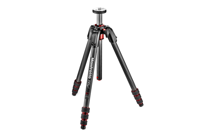 Manfrotto MT 190GO! Carbon-Stativ mit Drehverschluss Schwarz