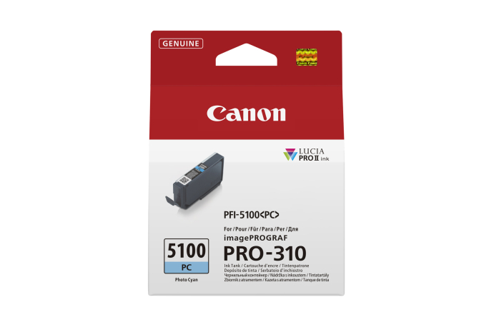 Canon PFI-5100PC fotocyan Tinte für ImagePrograf PRO-310