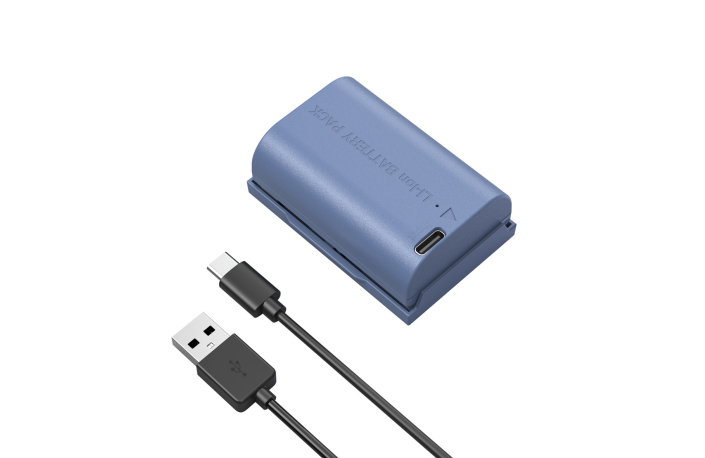 SmallRig 5406 Kamera Akku für Canon LP-E6P (blau)