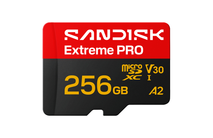 SanDisk 256GB microSDXC-Karte Extreme PRO UHS-I R250 MB/s / W170 MB/s + SD-Adapter
