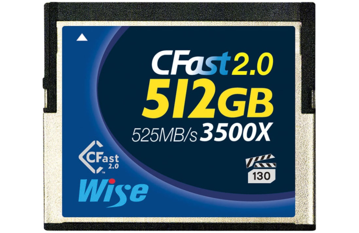 Wise 512 GB CFast 2.0 Speicherkarte