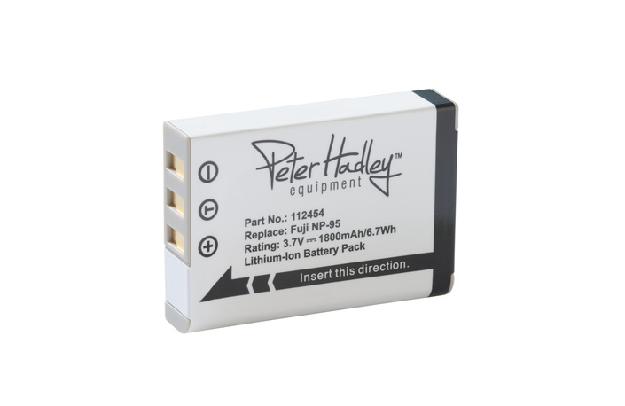 Peter Hadley Akku NP 95 für Fujifilm