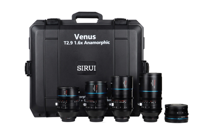 Sirui Venust Five-lens kit with adapter lens T2.9 1.6X E Mount (35+50+75+100+150mm+1.25X adapter lens+hard case)