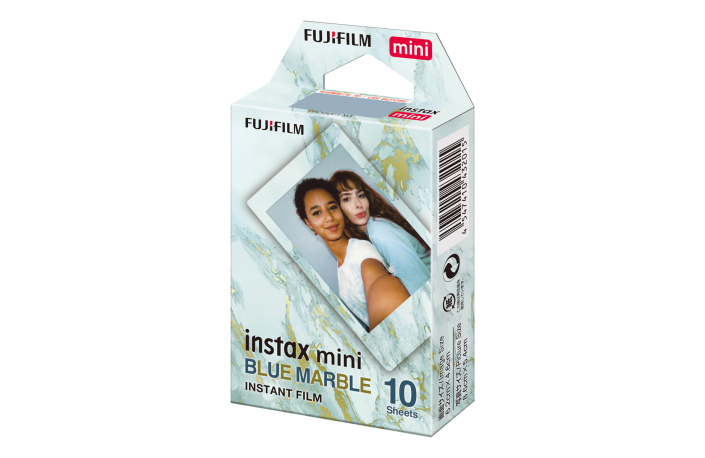 Fujifilm Instax Film Mini Blue Marble WW1 10 Aufnahmen