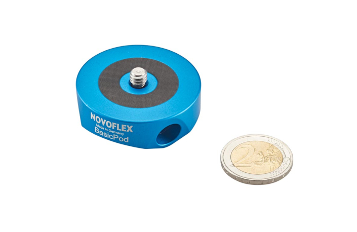 Novoflex BasicPod blau, Tisch-/Bodenstativ-ohne Beine