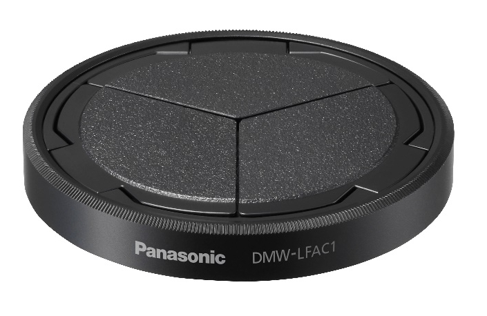 Panasonic Objektivdeckel DMW-LFAC1 schwarz (für Lumix LX100/ LX100II)