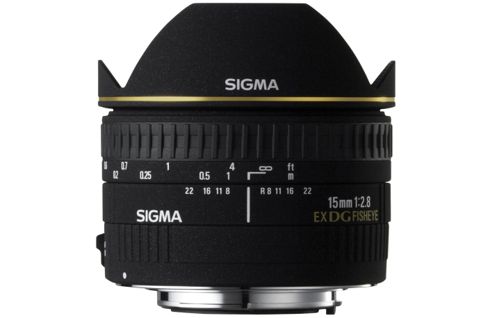 Sigma AF 15mm F2,8 EX DG Diagonal-Fisheye für Nikon