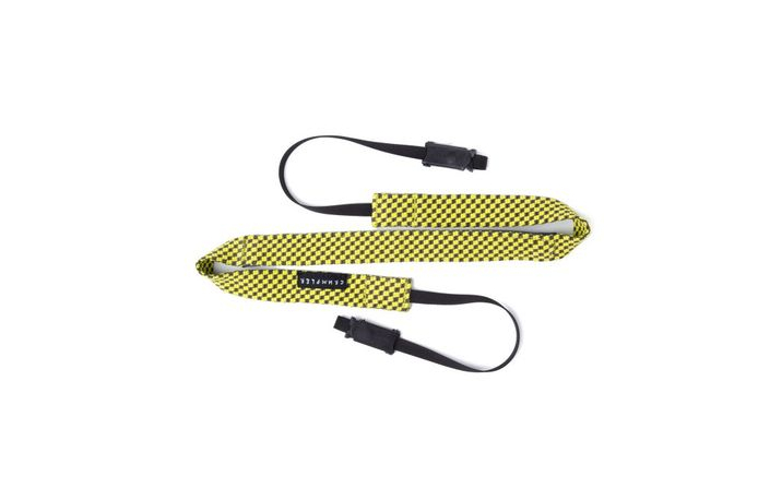 Crumpler Check Strap cameo grey/yellow lemon