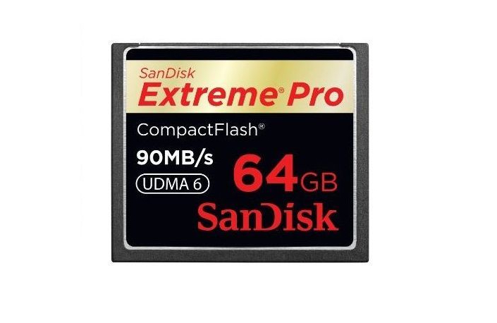 SanDisk CF-Card 64GB Extreme Pro 160MB/s CompactFlash