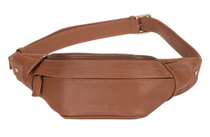 Loulex Tasche Fanny Pack Mini Braun 2,7L