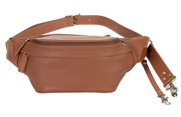 Loulex Tasche Fanny Pack Braun 5,4L