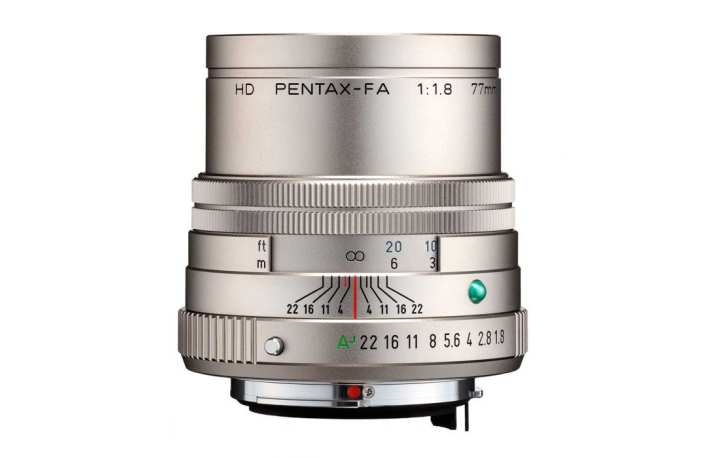 Pentax HD FA 77mm /1.8 Limited silver