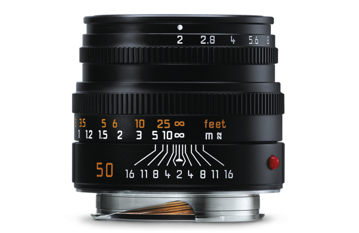 Leica Summicron-M 1:2/50, schwarz eloxiert