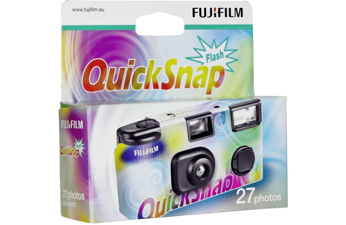 Fujifilm Quick Snap Einwegkamera mit Blitz - 400 ISO / 27 Aufnahmen
