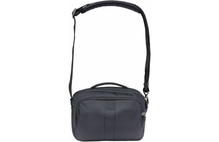 Pacsafe Camsafe LS crossbody style black Kameratasche mit Diebstahlschutz