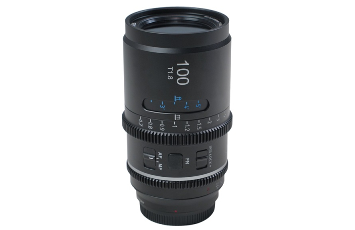 Sirui Astra T1.8 1.33x Full Frame Autofocus Anamorphic Cine Lenses 100mm (L mount, Blue Flare)