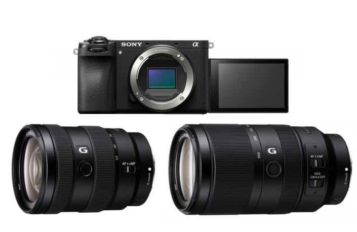 Sony Alpha ILCE-6700 + SEL 16-55/2,8 + SEL E 70-350