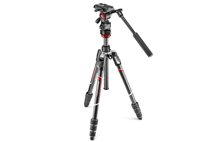 Manfrotto Befree Live Kit Twist Carbon mit Fluid-Videokopf (MVKBFRTC-LIVE)