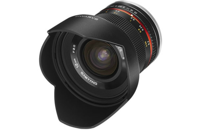 Samyang 12mm/ 2,0 Fuji X schwarz