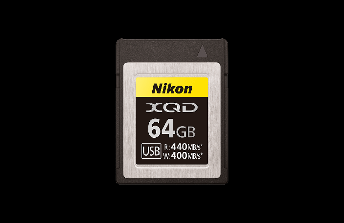 Nikon XQD-Card 64GB, Schreiben 400MB/sec, Lesen 440MB/sec