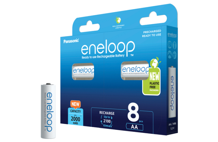 Panasonic eneloop AA 2000 mAh 8er Mignon Blister (BK-3MCDE/8BE)