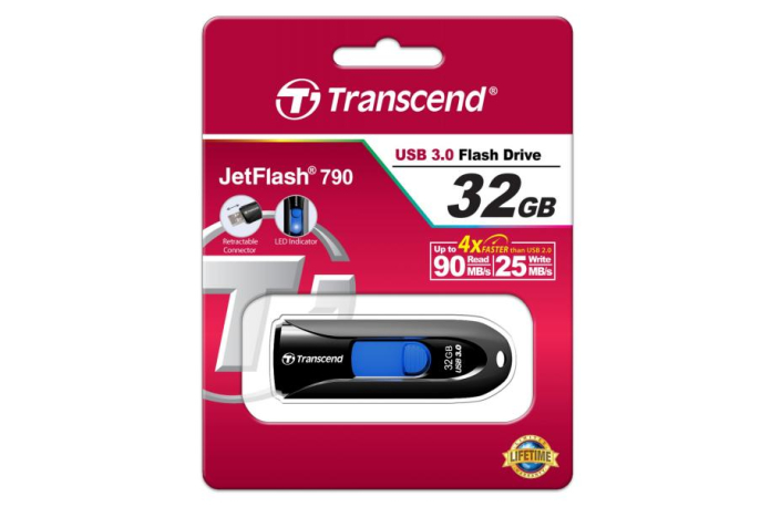 Transcend JetFlash 790 USB-Stick 32GB USB 3.0