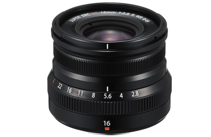 Fujifilm Fujinon XF 16 mm F2,8 WR schwarz