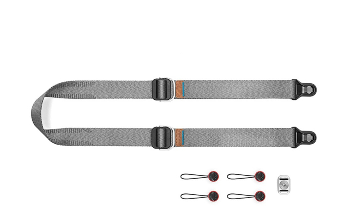 Peak Design Slide Lite Ash Kameragurt für Einsteiger-DSLRs und größere spiegellose DSLM