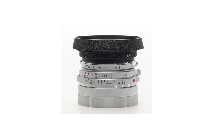 Voigtländer Color-Skopar 2,5/35 mm silb. Pancake II VM inkl.LH-4N Limited Edition