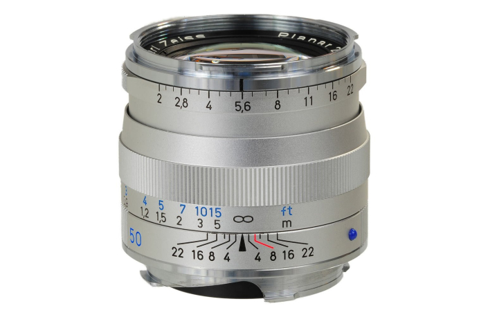 Zeiss ZM 50mm F2,0 T* Planar Silber für Leica M