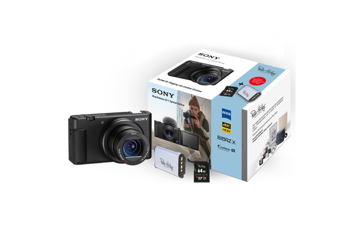 Sony  ZV-1 Vlog-Kamera Special Edition incl PH 64GB SDHC+Akku NP-BX1