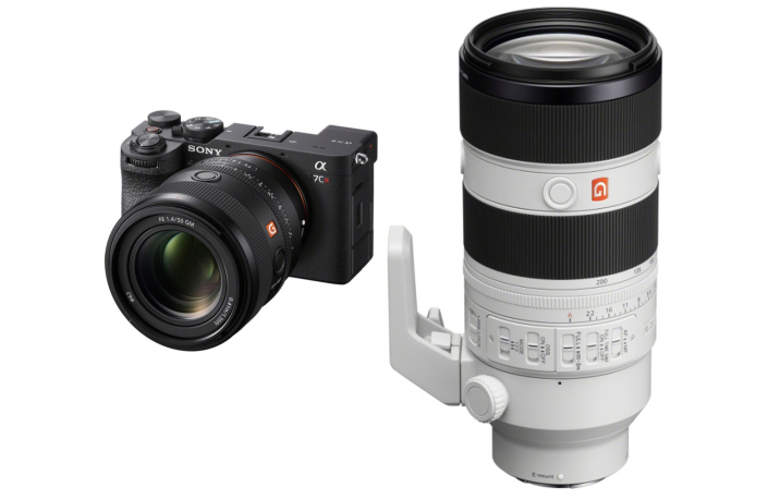 Sony Alpha ILCE-7CR schwarz + SEL FE 50/1,4 GM + SEL FE 70-200/2,8 GM2