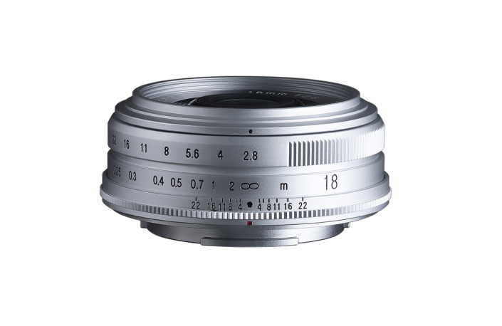 Voigtländer Color-Skopar 2,8/18 mm silber X- Mount Fujifilm