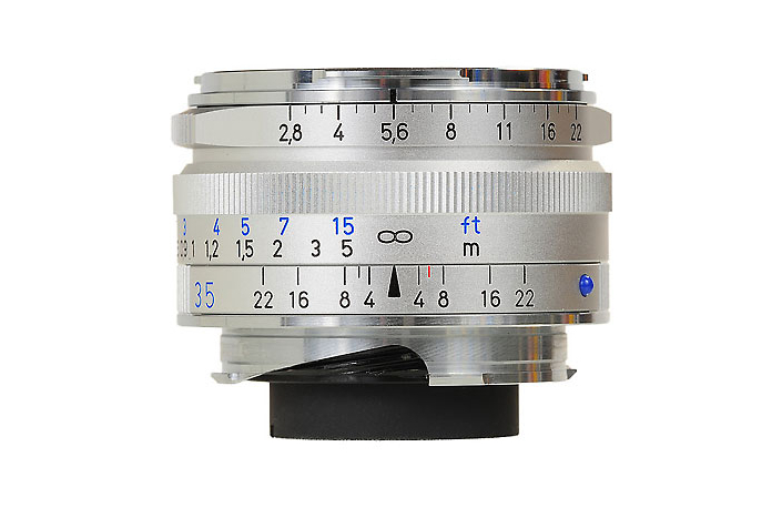 Zeiss ZM 35mm F2,8 C Biogon Silber für Leica M