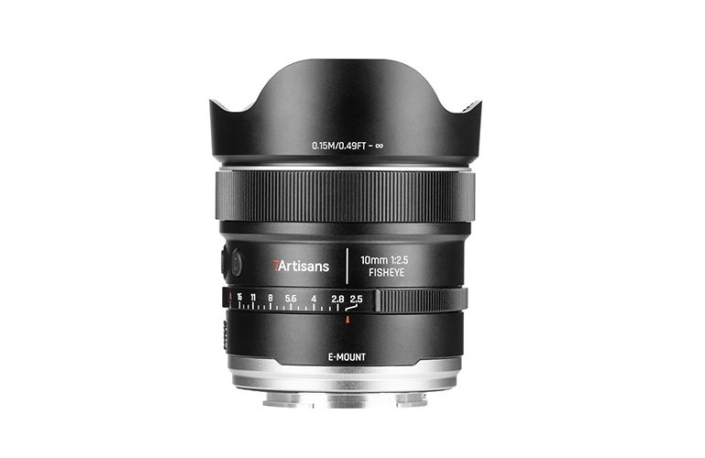 7Artisans AF 10mm f/2,5 MAX Fisheye - Sony FE (FF)
