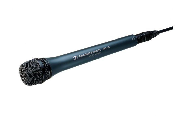 Sennheiser MD46 Reportagemikrofon, sw