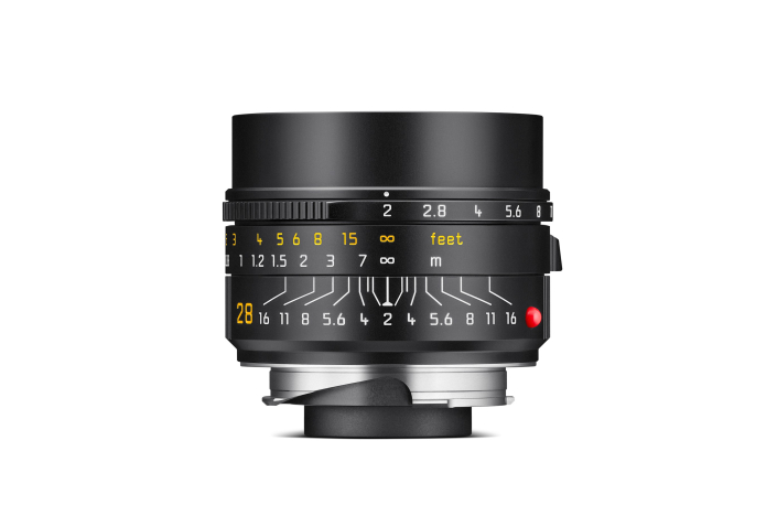 Leica Summicron-M 1:2/28 ASPH. schwarz eloxiert