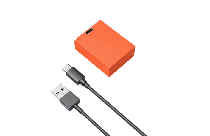SmallRig 5088 NPW126S USB-C Rechargeable Camera Battery, Li-Ion Akku orange