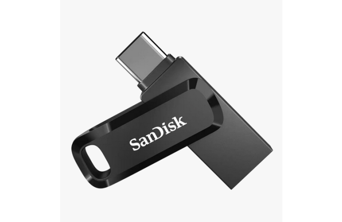 SanDisk Ultra Dual USB 256 GB Flash Drive Go, USB-C